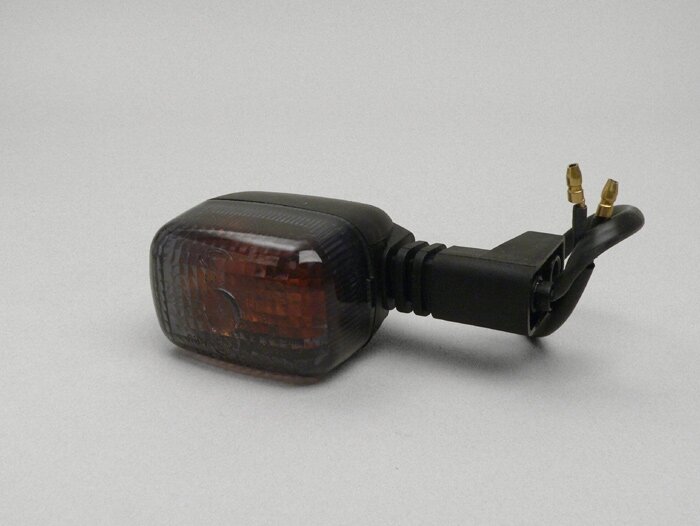 Blinker -GILERA- DNA 50-180, ICE 50, Nexus 500, Piaggio NRG Power 50 - smoked - vorne rechts/hinten links