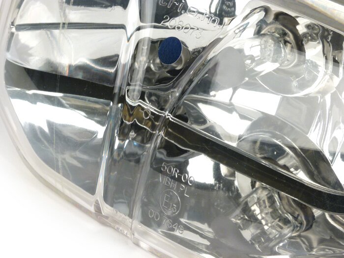 Headlight -Piaggio- TPH 50 , Gilera Storm 50 - 35/35W - HS1 - clear glass