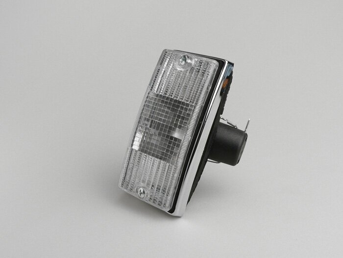 Clignotant -PIAGGIO- Vespa PX80, PX125, PX150, PX200, T5 125cc - avant droit - incolore