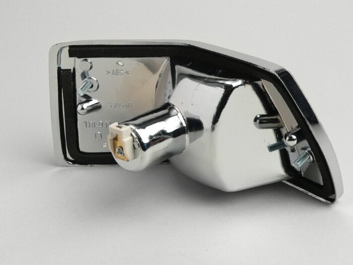 Blinkers -PIAGGIO- Vespa PX80, PX125, PX150, PX200, T5 125cc bak höger - vit