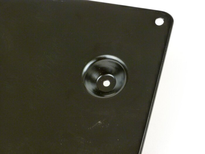 Support de plaque d'immatriculation -PIAGGIO 177x177mm- PX125, PX150, PX200 - (1998-)