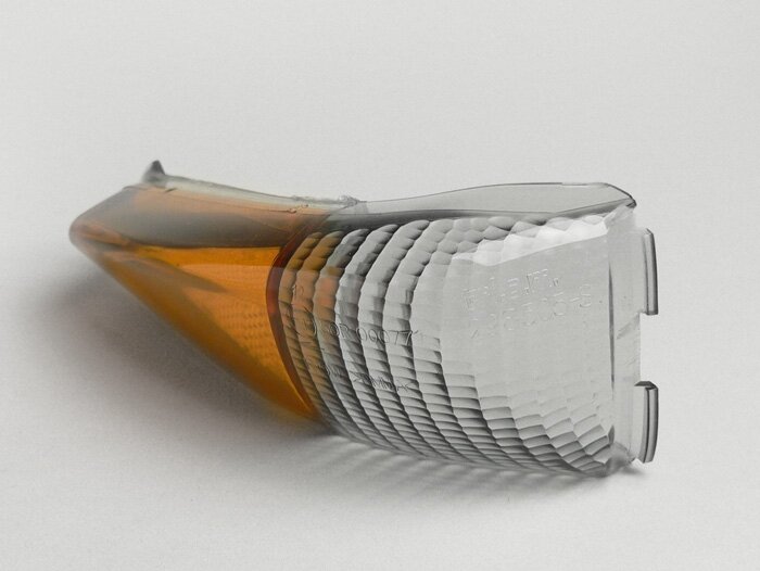 Blinkersglas -GILERA- Runner årsmodell 2002-2005 rökt bak vänster