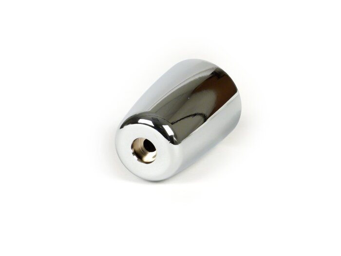 Handlebar end weight, antivibration -PIAGGIO- Vespa GT 125-200, GTL 125-200, GTS125-300, GTS i.E. Super 125/300, GTV 125-300, S 50-150 - chrome - 470g