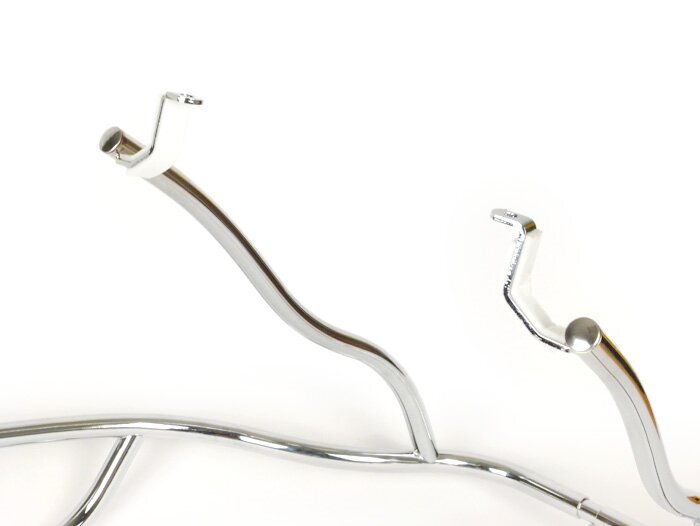 Opvangbeugel achter -PIAGGIO- Vespa GT, GTL, GTV, GTS, GTS Super, GT60 - 125-200-250-300cc - Chroom