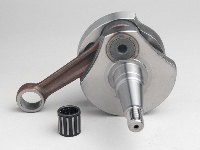 Crankshaft -STANDARD (rotary slider), 51mm stroke, 97mm connecting rod- Vespa PK125 XL2, PK125 ETS (Ø 24mm cone)