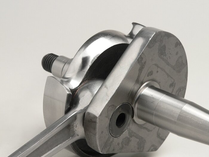 Cigüeñal -MAZZUCCHELLI Racing (válvula rotativa)- Vespa PK50 XL (cono Ø 20mm)