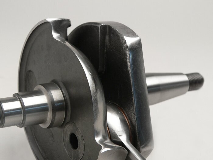 Cigüeñal -MAZZUCCHELLI Racing (válvula rotativa)- Vespa PK50 XL (cono Ø 20mm)