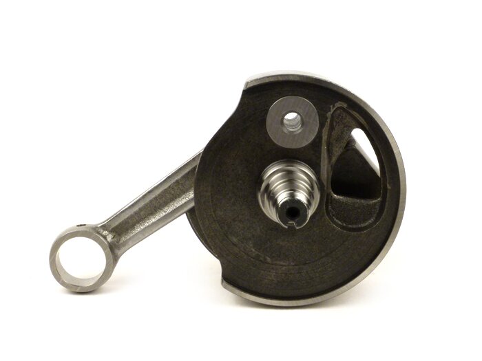 Albero motore -TAMENI Racing (cursore rotante)- Vespa PV125, ET3 125, PK80 S, PK125 S (cono Ø 19mm)
