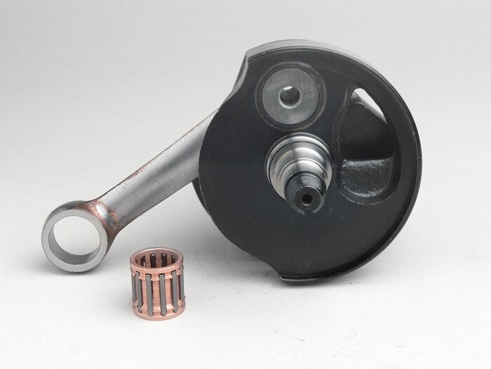 Vevaxel -MAZZUCCHELLI RACING (roterande ventil), 51 mm slaglängd, 97 mm vevstake- Vespa PK125 XL2, PK125 ETS (Ø 24 mm kon)