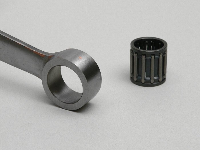 Crankshaft -MAZZUCCHELLI RACING (for diaphragm intake) full cheek 54mm stroke, 105mm connecting rod- Vespa PK125 XL2, PK125 ETS (Ø 24mm cone)