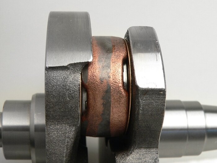 Vevaxel -MAZZUCCHELLI Standard (roterande ventil)- Vespa PX125, PX150