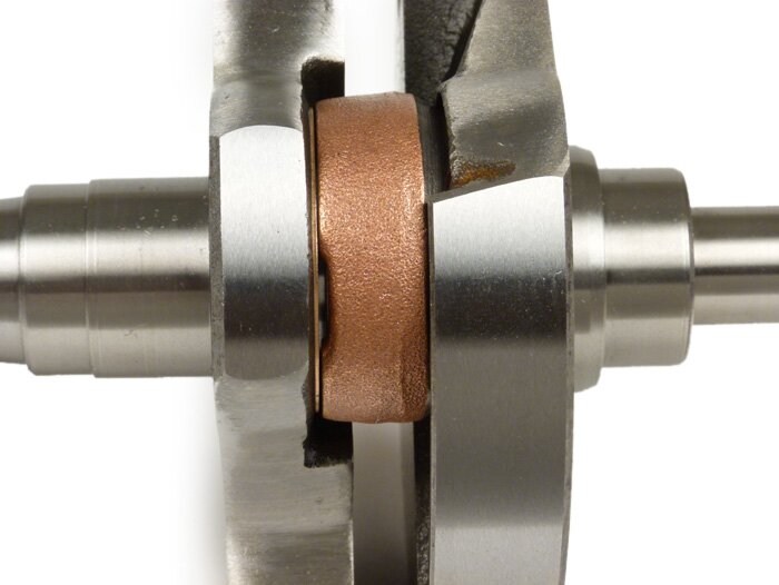 Crankshaft -TAMENI Standard (rotary valve) 57mm stroke- Vespa PX125, PX150