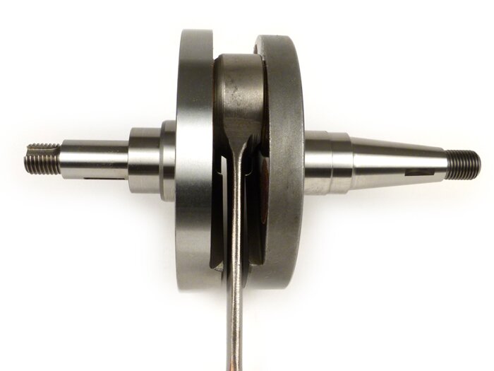 Kurbelwelle -MAZZUCCHELLI RACING (für Membraneinlass) Vollwange (60mm)- Vespa PX125, PX150