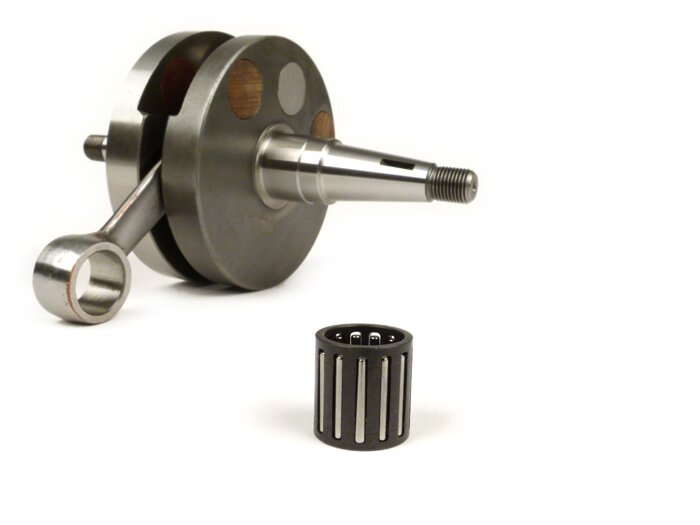 Kurbelwelle -MAZZUCCHELLI RACING (für Membraneinlass) Vollwange (60mm)- Vespa PX125, PX150