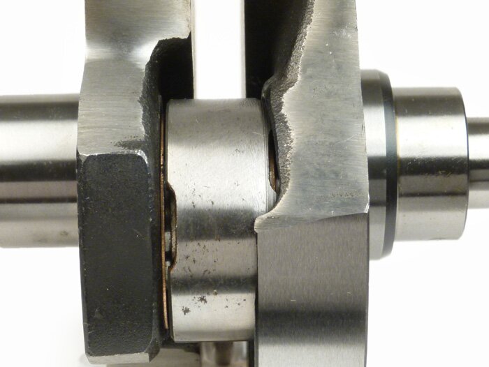 Crankshaft -MAZZUCCHELLI Racing (rotary valve) K2D 60mm stroke- Vespa PX125, PX150