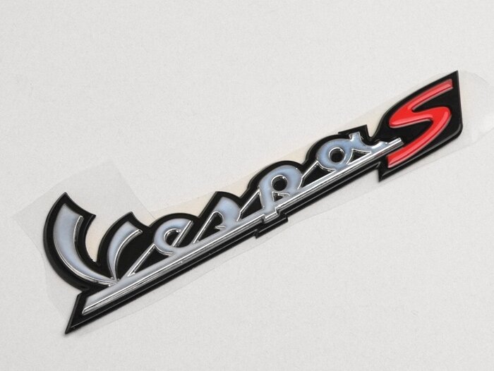 Badge de chassis arrière -PIAGGIO- Vespa S- Vespa S 50-125