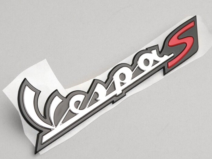 Badge de chassis arrière -PIAGGIO- Vespa S- Vespa S 50-125