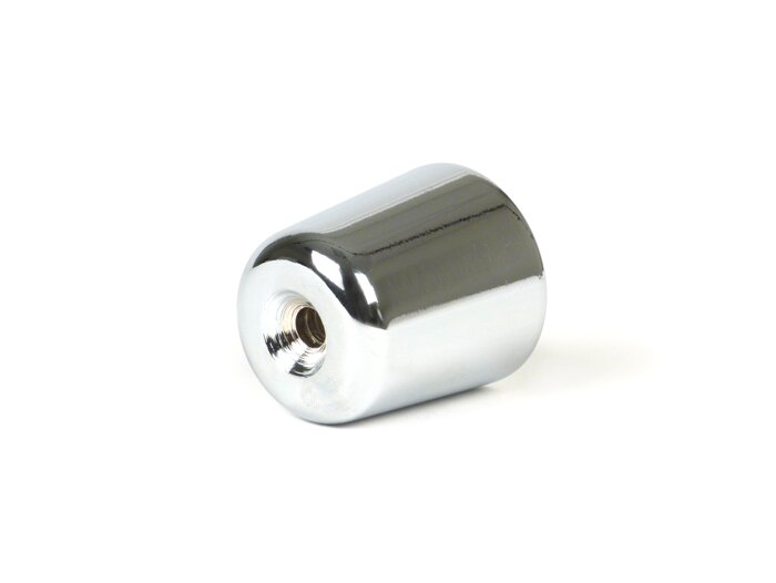 Styrets ändvikt - Vibrationsdämpare -PIAGGIO- Vespa GT 125-200, GTL 125-200, GTS125-300, GTS i.E. Super 125/300, GTV 125-300, Aprilia Scarabeo 400/500, SR Max 125-300, Gilera GP 800, Nexus 125-500, Piaggio Beverly 125-500, Piaggio X10 125, X8 400 - Chr