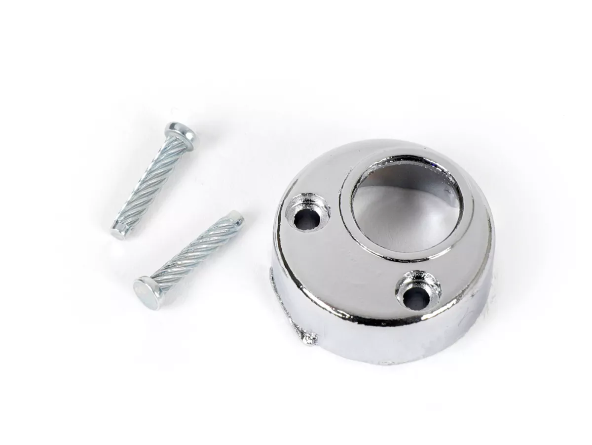 Stuurslotdeksel incl. Klinknagel -CIF, rond- Vespa PX (-1984), ET3, V50 (V5A1T 912783-), V50 Special (V5B3T 207317-), V50 S (V5SA1T 77868-), SR50 (V5SS2T 10529-), PV125 (VMA2T 0188997-), Sprint150 (VLB1T 0366947-), Rally, Super150 (VBC1T 529891-), GT/GTR1
