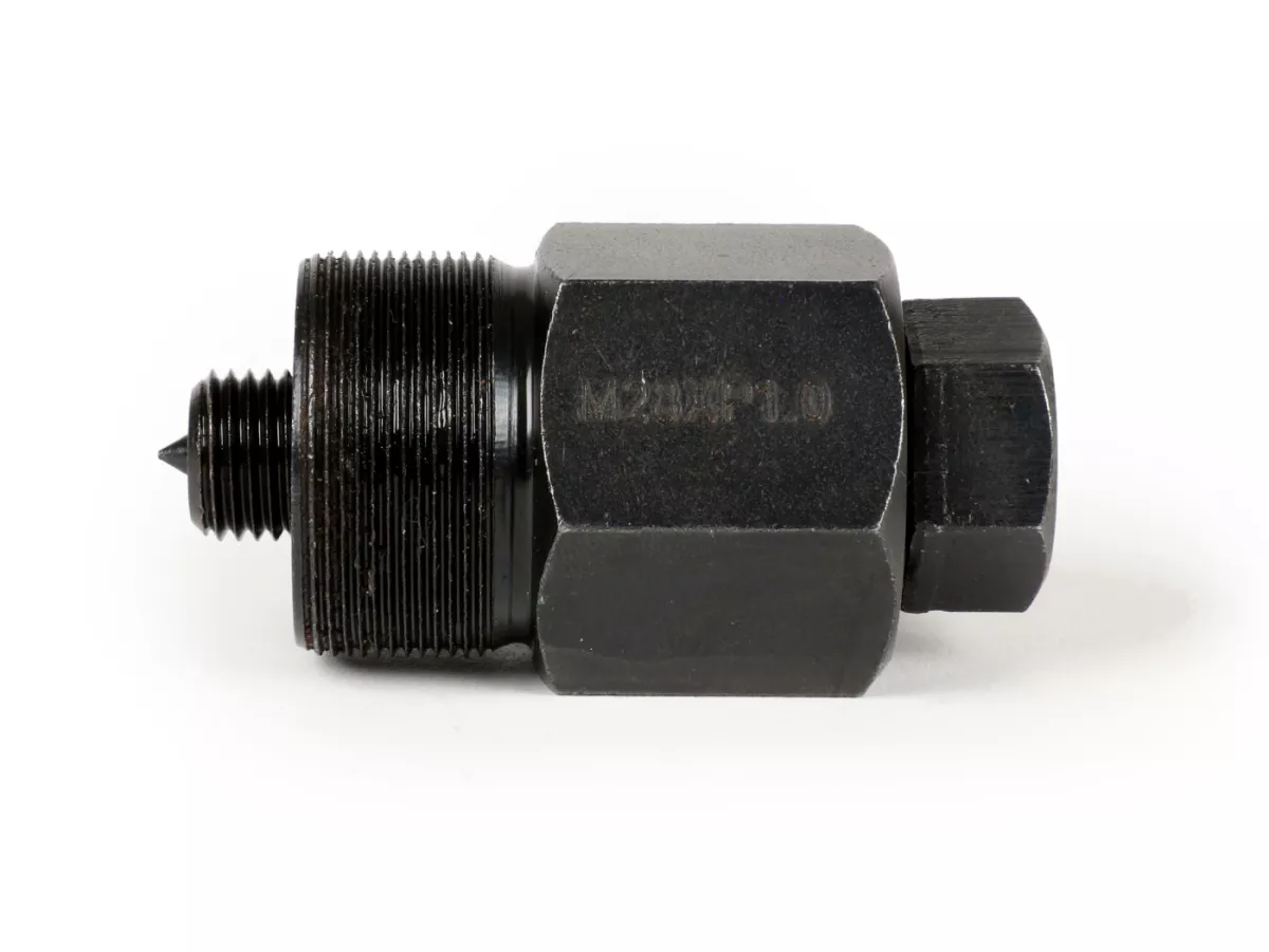 Avdragare -M28 x 1,0 (extern)- (typ polhjulavdragare Vespa PX, PK, Piaggio 125-180 ccm 2-takt)