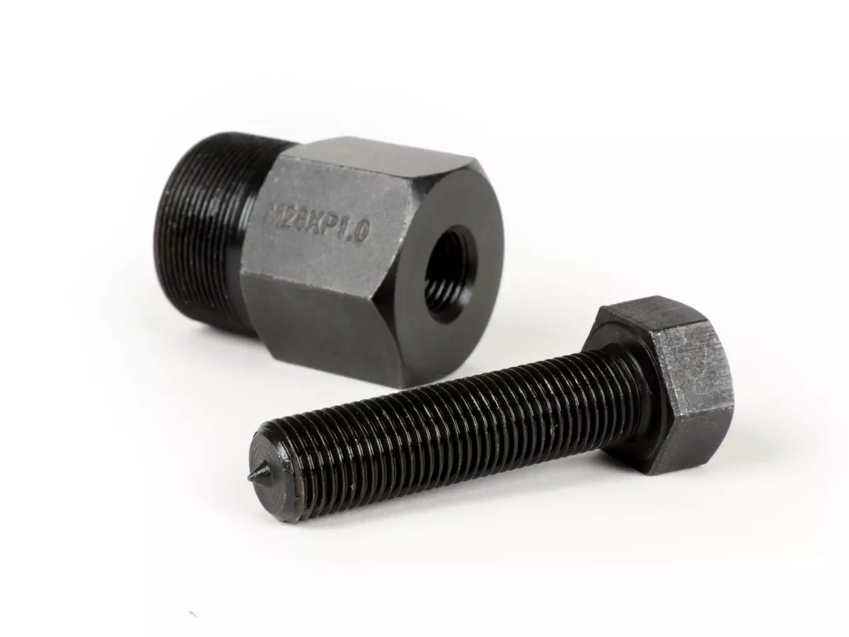 Avdragare -M28 x 1,0 (extern)- (typ polhjulavdragare Vespa PX, PK, Piaggio 125-180 ccm 2-takt)