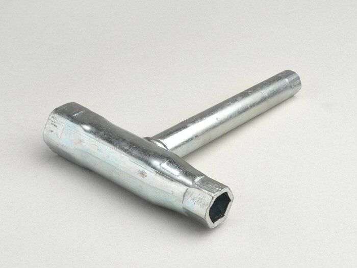 Strumento chiave per candele SW21/13/11mm -VESPA- Largeframe - Vespa PX, Rally180 (VSD1T), Rally200 (VSE1T), Sprint150 (VLB1T), TS125 (VNL3T), GTR125 (VNL2T), GT125 (VNL2T), GL150 (VLA1T), Super, SS180 (VSC1T), GS160 / GS4 (VSB1T), VNA, VNB, VBA, VBB, Cos