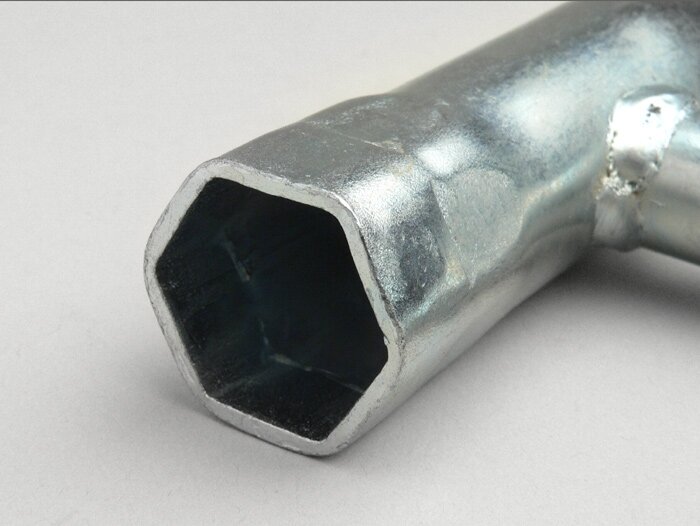 Strumento chiave per candele SW21/13/11mm -VESPA- Largeframe - Vespa PX, Rally180 (VSD1T), Rally200 (VSE1T), Sprint150 (VLB1T), TS125 (VNL3T), GTR125 (VNL2T), GT125 (VNL2T), GL150 (VLA1T), Super, SS180 (VSC1T), GS160 / GS4 (VSB1T), VNA, VNB, VBA, VBB, Cos