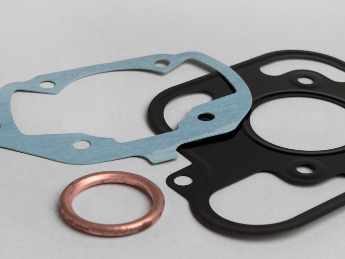 Set guarnizioni cilindro -QUALITÀ OEM 50 ccm- Peugeot LC (cilindro orizzontale, quadrato) - Jetforce 50 C-Tech, Ludix 50 LC Blaster