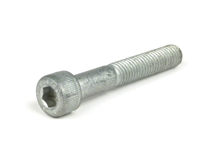 Binnenzeskantschroef -PIAGGIO- M8 x 50 - gebruikt voor Piaggio/Gilera 125-180 Maxi 2T demper, Vespa PK XL2 spiegel, schokdempersteun achter, enz.