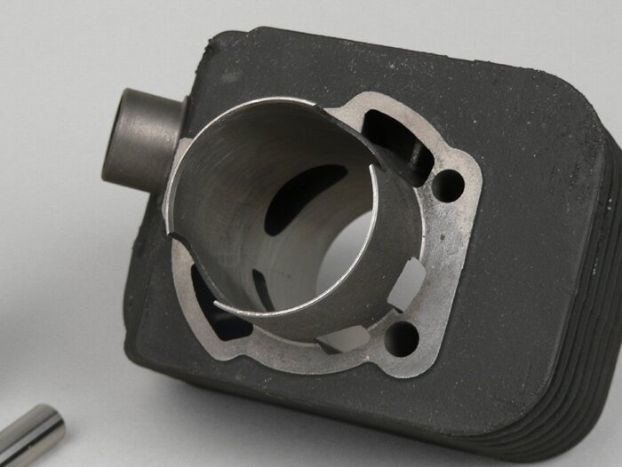 Cylinder -DR 63 ccm Evolution Ø43mm- Piaggio Ciao (gudgeon pin = Ø 10mm)