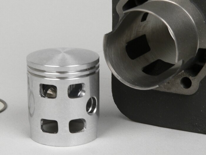 Cylinder -DR 63 ccm Evolution Ø43mm- Piaggio Ciao (gudgeon pin = Ø 10mm)