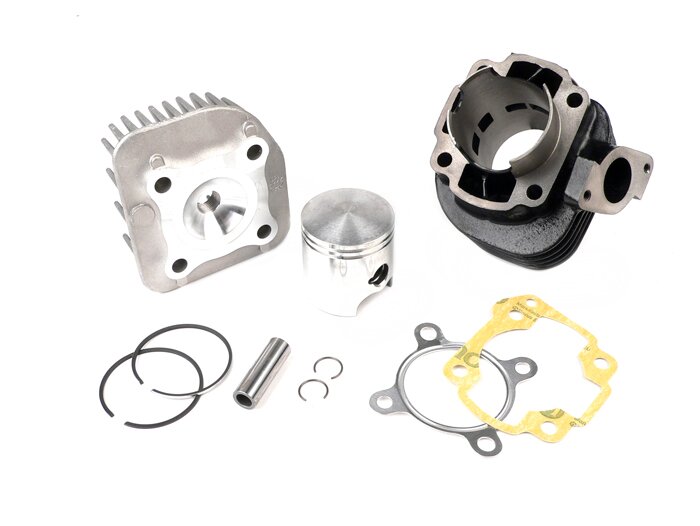 Cilindro -DR 70 ccm Evolution- CPI Euro 2 - bulón de pistón 12mm - (brida de escape inclinada 0°)