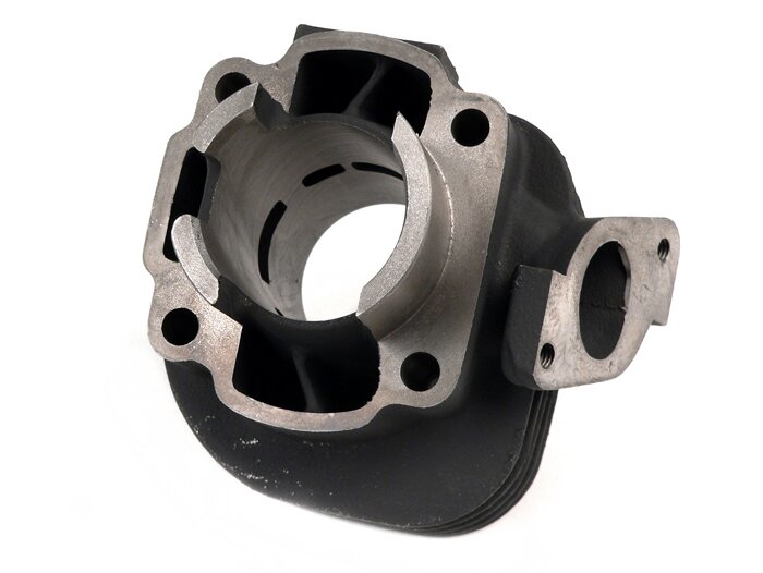 Cylinder -DR 50 cc Evolution- CPI Euro 2 - 12mm piston pin - (0° angle exhaust flansh)