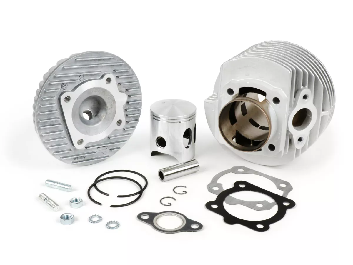 Cilindro -DR 133 ccm 6 travasi, alluminio- Vespa PV125, ET3 125, PK80-125