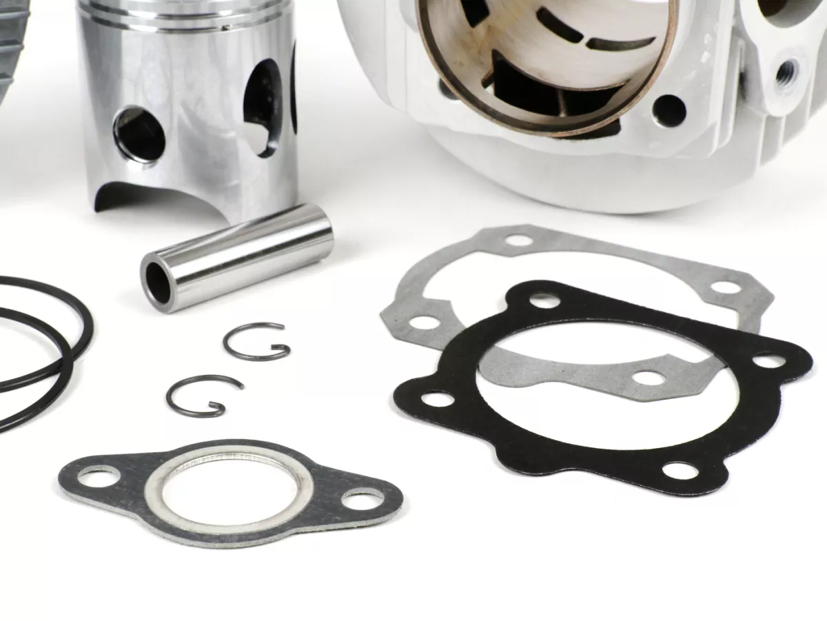 Cilindro -DR 133 ccm 6 travasi, alluminio- Vespa PV125, ET3 125, PK80-125