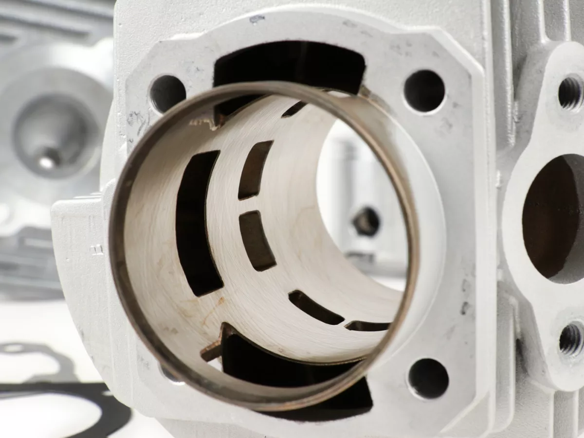Cilindro -DR 133 ccm 6 travasi, alluminio- Vespa PV125, ET3 125, PK80-125