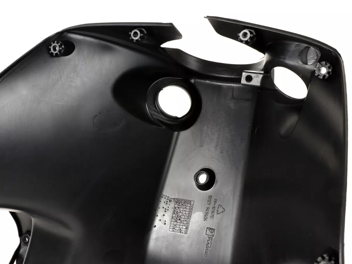 Panel bagian dalam pelindung kaki depan -GILERA- Runner (dari tahun 2006) - Hitam