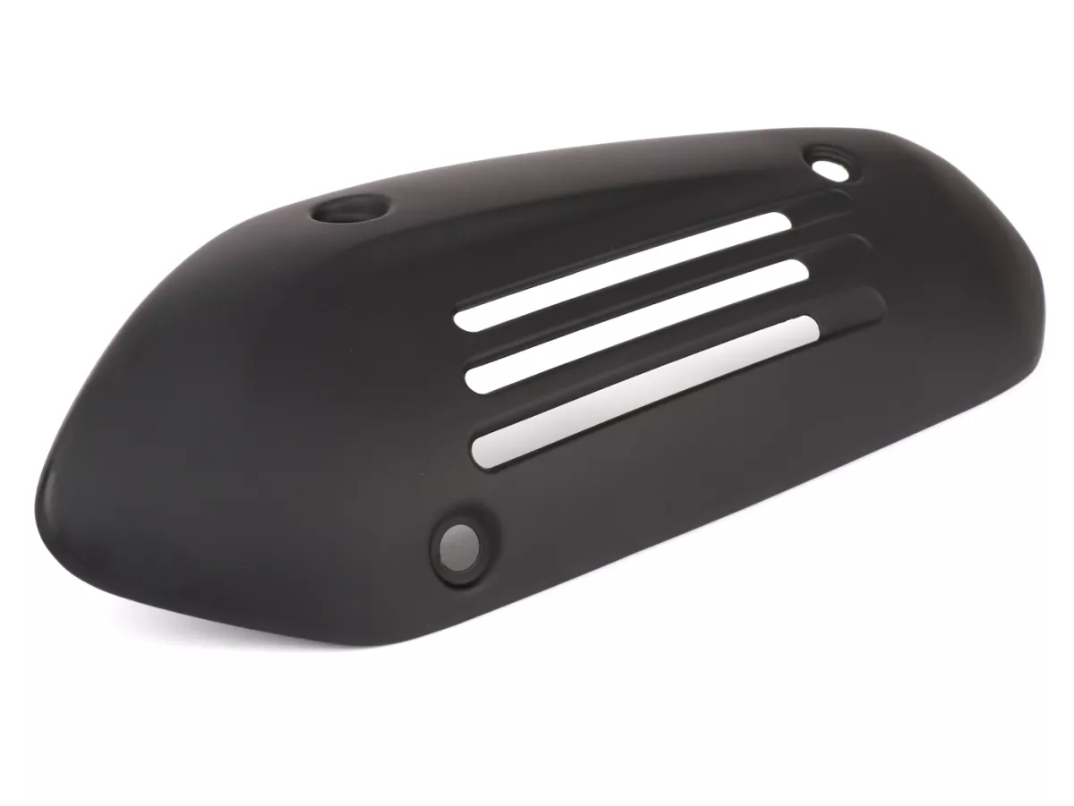 Penutup knalpot -PIAGGIO- Vespa GTS125 iGet Super Notte Special Edition (ZAPMA31, ZAPMA32, ZAPMA37), GTS125 iGet Super Racing Sixties (ZAPMA37) - matt hitam