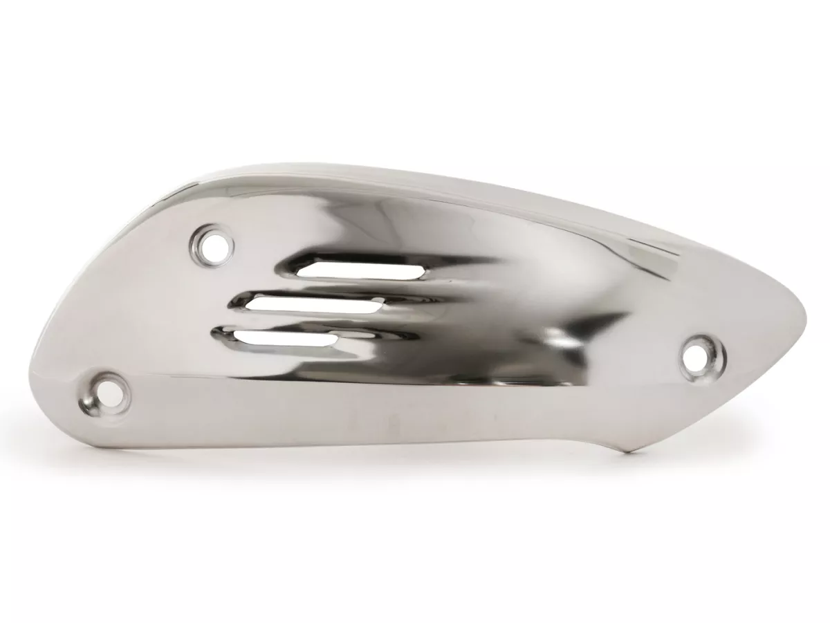 Plaque anti-chaleur pot d’échappement, acier inoxydable -PIAGGIO- Vespa GTS 300 HPE (ZAPMD3103, ZAPMD3104)