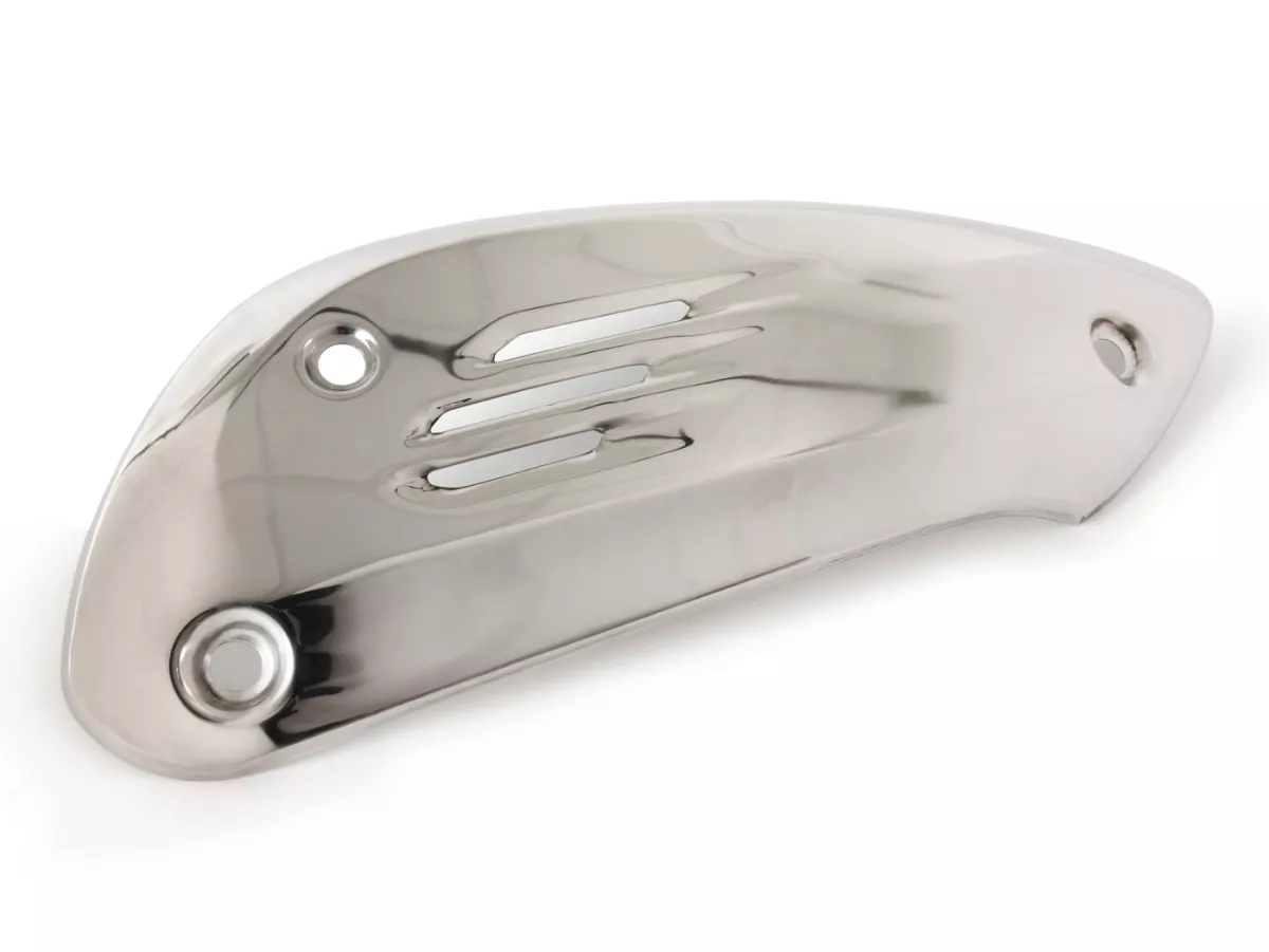 Plaque anti-chaleur pot d’échappement, acier inoxydable -PIAGGIO- Vespa GTS 300 HPE (ZAPMD3103, ZAPMD3104)