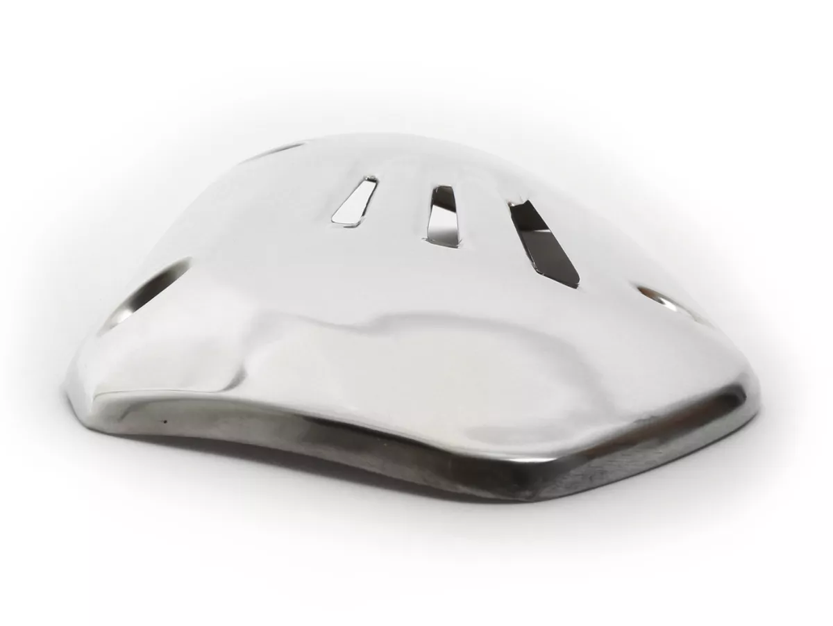 Penutup knalpot, baja tahan karat -PIAGGIO- Vespa GTS 125 (ZAPMD3202, ZAPMD3203)