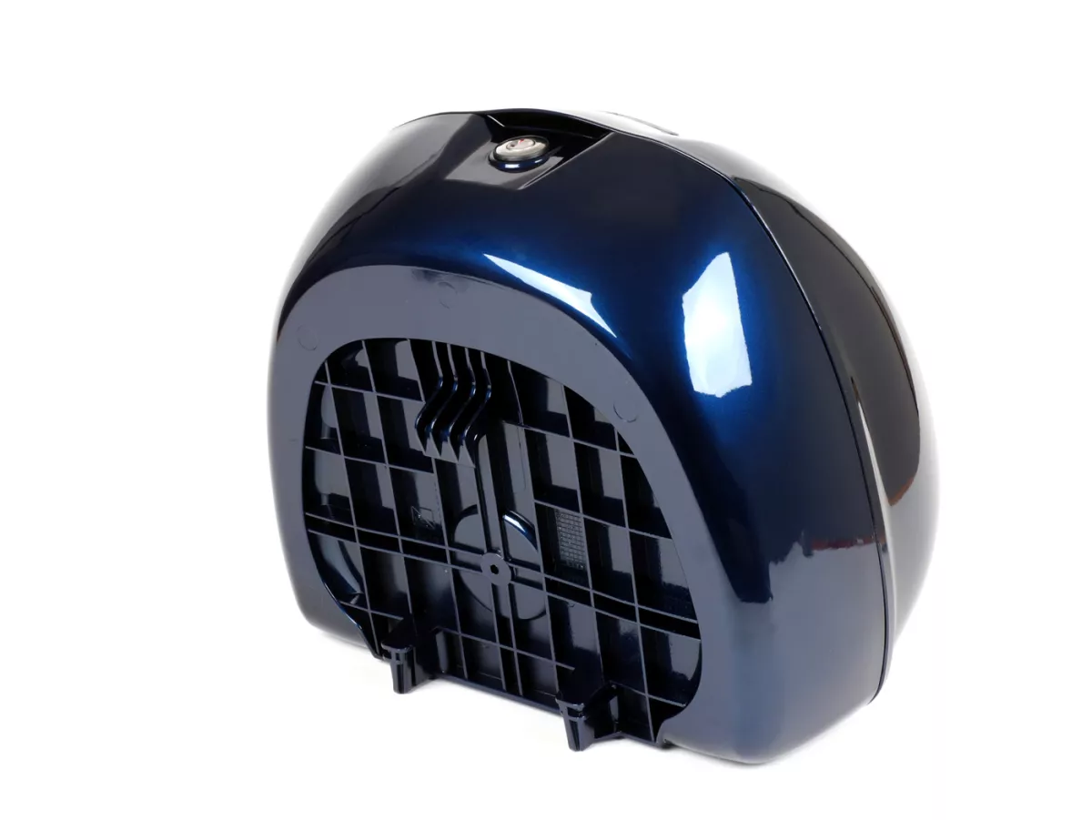 Topkoffer - PIAGGIO Vespa- 32l - blauw (DE_blue midnight 222/A) - Vespa Primavera 50 (ZAPC53100, ZAPC53200), Vespa Primavera 125 (ZAPM81100), Vespa Primavera 150 (ZAPM81200), Vespa Sprint 50 (ZAPC53101, ZAPC53201), Vespa Sprint 125 (RP8M82111, ZAPM81300, 
