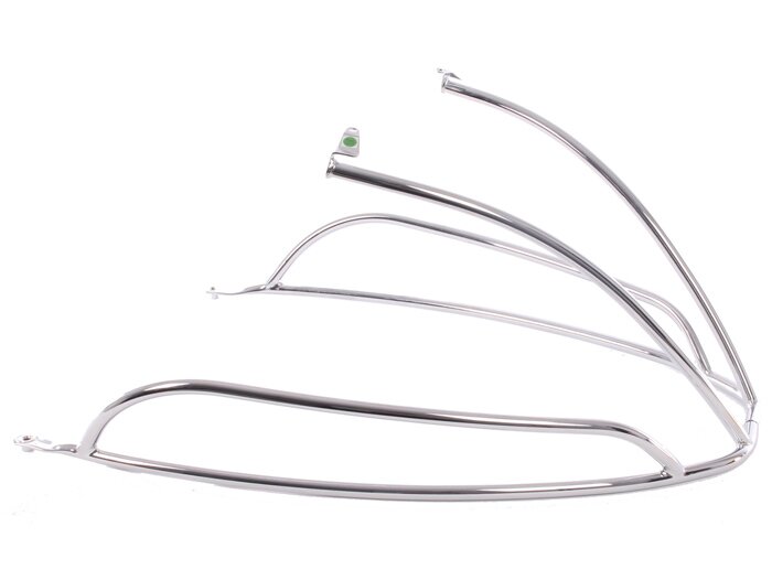 Crash bar rear -PIAGGIO- Vespa Primavera 50 (ZAPC53100, ZAPC53200), Vespa Primavera 125 (ZAPM81100), Vespa Primavera 150 (ZAPM81200), Vespa Sprint 50 (ZAPC53101, ZAPC53201), Vespa Sprint 125 (RP8M82111, ZAPM81300, ZAPM81301) - matt black