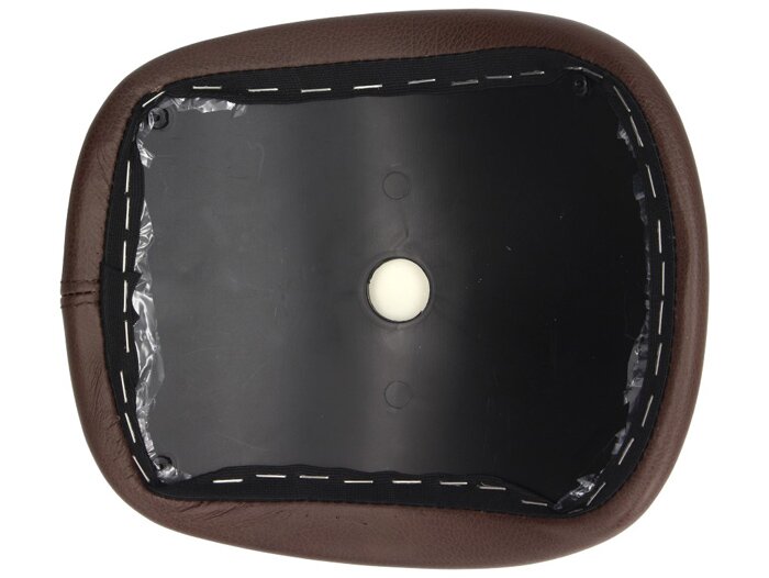 Top case back rest - PIAGGIO Vespa- 32l - brown, leather - Vespa Primavera 50 (ZAPC53100, ZAPC53200), Vespa Primavera 125 (ZAPM81100), Vespa Primavera 150 (ZAPM81200), Vespa Sprint 50 (ZAPC53101, ZAPC53201), Vespa Sprint 125 (RP8M82111, ZAPM81300, ZAPM813