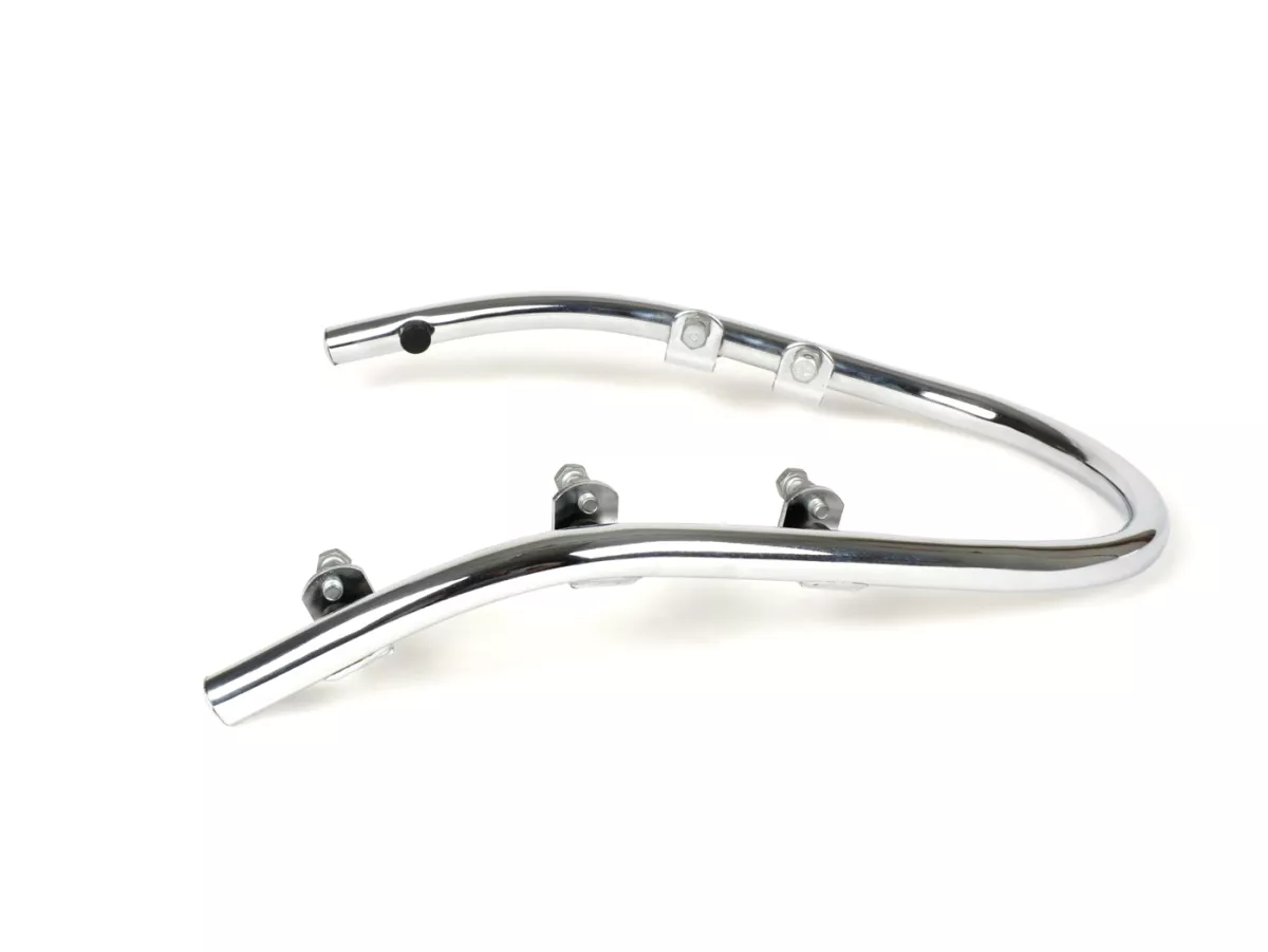 Front bumper bar -PIAGGIO- Vespa Primavera 50 (ZAPC53100, ZAPC53200), Vespa Primavera 125 (ZAPM81100), Vespa Primavera 150 (ZAPM81200), Vespa Sprint 50 (ZAPC53101, ZAPC53201), Vespa Sprint 125 (RP8M82111, ZAPM81300, ZAPM81301) - chrome