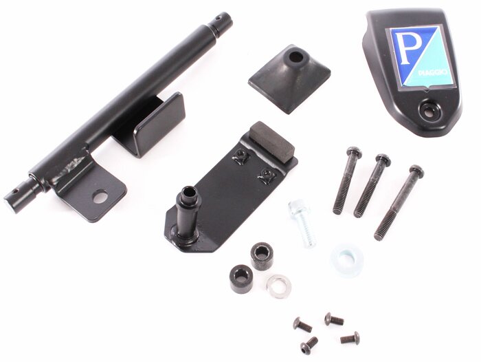 Front crash bar -PIAGGIO- Vespa Primavera 50 (ZAPC53100, ZAPC53200), Vespa Primavera 125 (ZAPM81100), Vespa Primavera 150 (ZAPM81200), Vespa Sprint 50 (ZAPC53101, ZAPC53201), Vespa Sprint 125 (RP8M82111, ZAPM81300, ZAPM81301) - hitam pekat