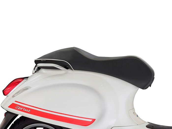 Zitbank -PIAGGIO- Vespa Primavera (2014-), Sprint (2014-) - zwart