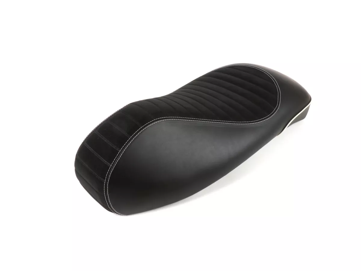 Seat -PIAGGIO Mono/Sportseat- Vespa GTS i.E. Super 125-300 (ZAPM452, ZAPMA310, ZAPMA320, ZAPMA330) - (2014-, facelift) - black