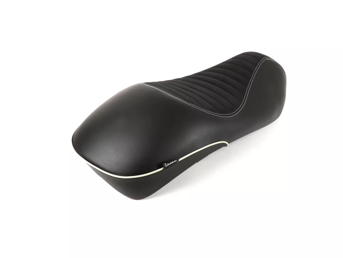 Seat -PIAGGIO Mono/Sportseat- Vespa GTS i.E. Super 125-300 (ZAPM452, ZAPMA310, ZAPMA320, ZAPMA330) - (2014-, facelift) - black