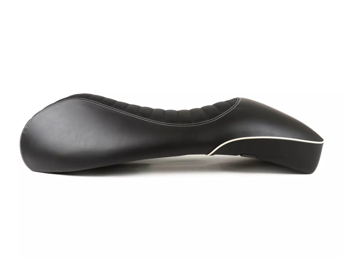 Seat -PIAGGIO Mono/Sportseat- Vespa GTS i.E. Super 125-300 (ZAPM452, ZAPMA310, ZAPMA320, ZAPMA330) - (2014-, facelift) - black